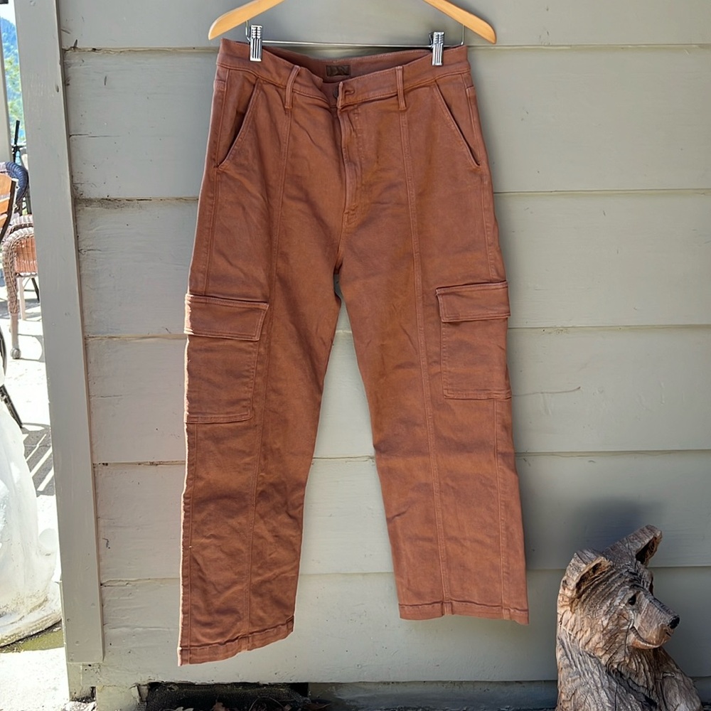 Mother Denim jeans, rust color, size 32